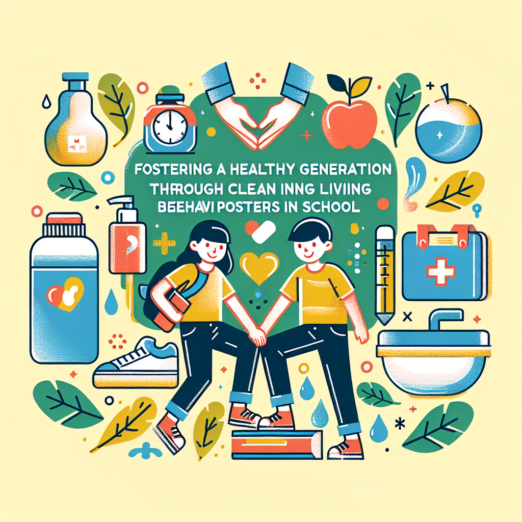 Memupuk Generasi Sehat Melalui Poster Perilaku Hidup Bersih di Sekolah